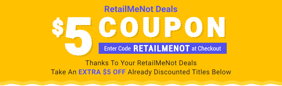 Retail Me Not $5 coupon. Enter code retail me not at checkout.