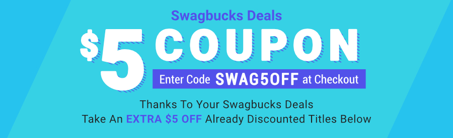 Swagbucks $5 coupon. Enter code swag 5 off at checkout.