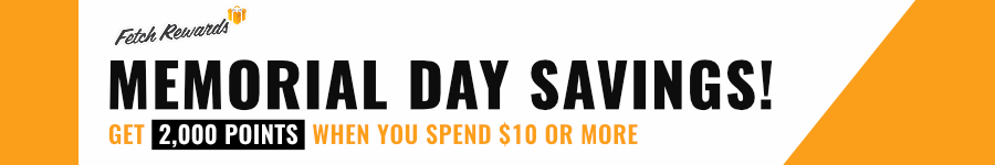 Get 2,000 points when you spend $10 or more