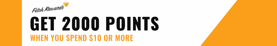 Get 2,000 points when you spend $10 or more