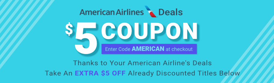 Enter Code AMERICAN at Checkout to Take an Extra Five Dollars Off Already Discounted Titles Below!