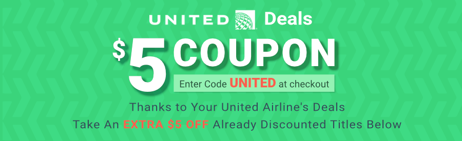 Enter Code UNITED at Checkout to Take an Extra Five Dollars Off Already Discounted Titles Below!