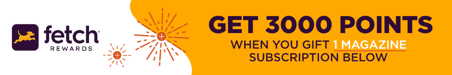 Get 3000 points when you subscribe to one magazine 