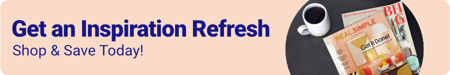 Get an Inspiration Refresh - shop Home & Design Titles today!