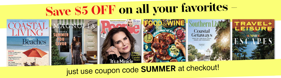 Save $5 off on all your favorites just use coupon code SUMMER at checkout