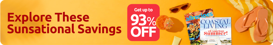 Explore these sunsational savings Get up to Niney Three Percent Off