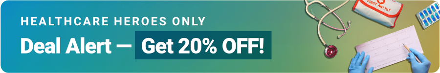 Healthcare Heros Only Deal Alert Get Twenty Percent Off