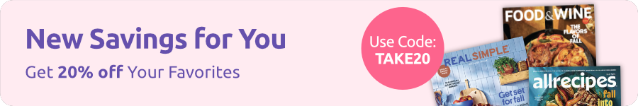 get 20% off your favorites