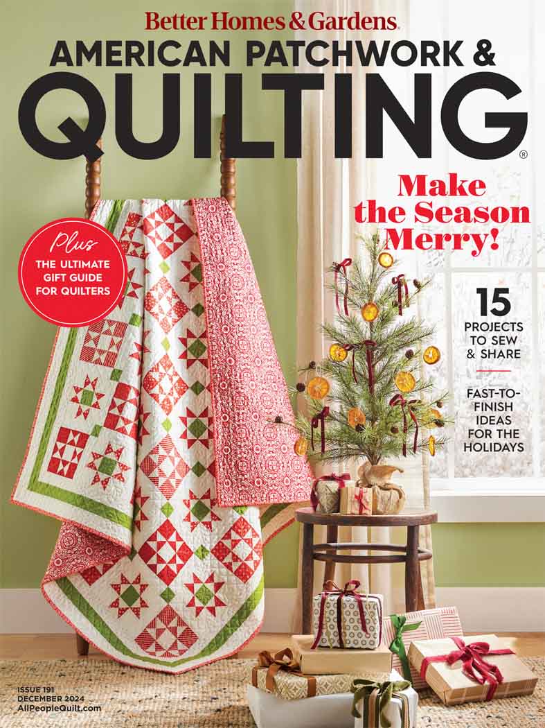 American Patchwork & Quilting 2024-12-01 Cover