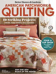 American Patchwork & Quilting October 2024