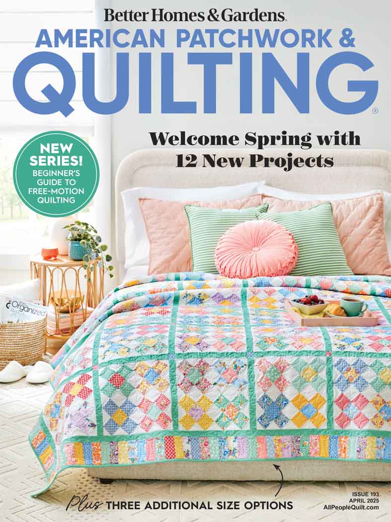 American Patchwork & Quilting 2025-04-01 Cover