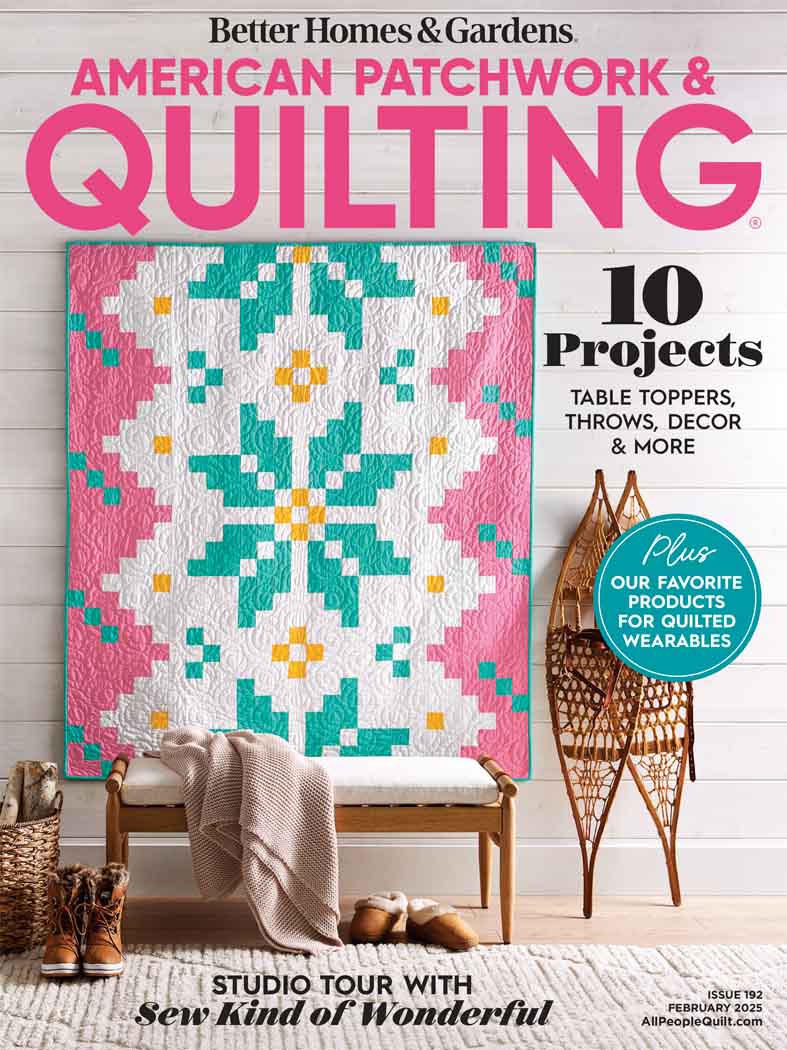 American Patchwork & Quilting 2025-02-01 Cover
