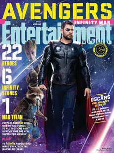 Thor, Rocket, and Groot