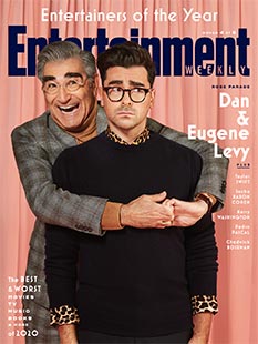 2020 Entertainers of the Year - Dan & Eugene Levy January 1, 2021 Cover