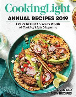 Cover of Cooking Light: Annual Recipes 2019