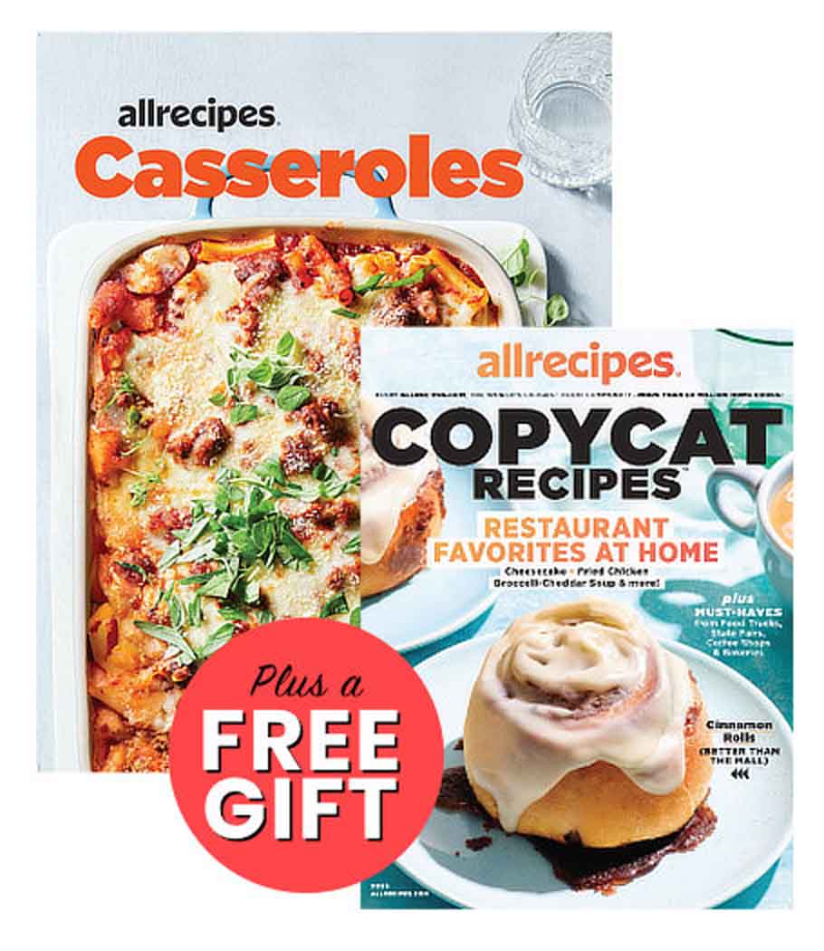 Latest Issue of Allrecipes Casseroles Series