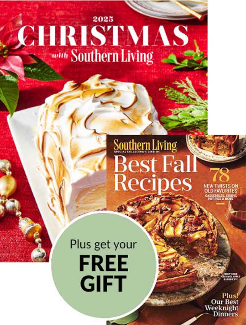 Cover of Christmas with Southern Living 2025