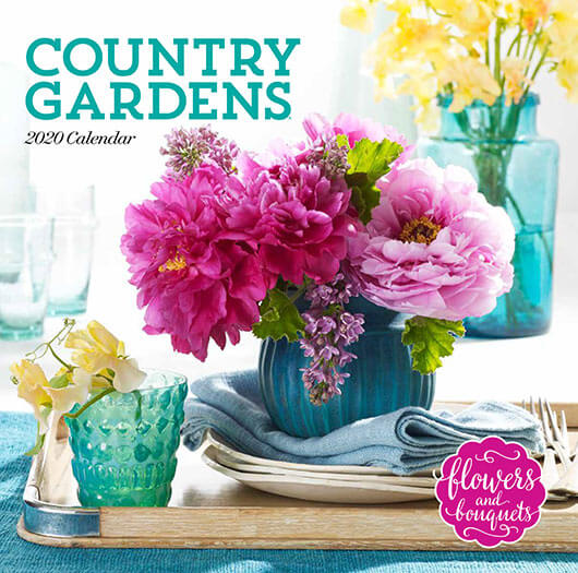 Cover of Country Gardens Calendar 2020