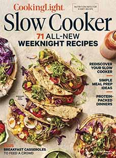 Latest issue of Cooking Light