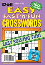 Dell's Best Easy Fast 'n' Fun Crosswords 1 of 5