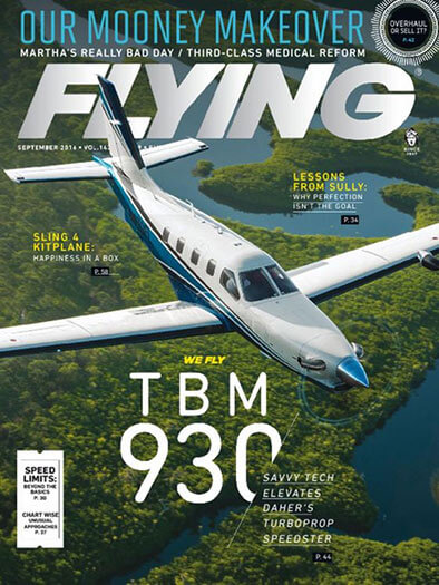 Latest issue of Flying Magazine