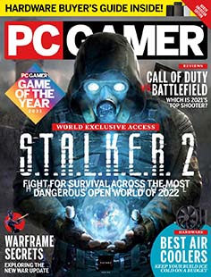 Latest issue of PC Gamer US Edition 