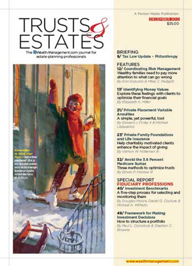 Latest issue of Trusts & Estates Magazine