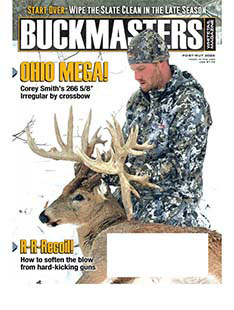 Latest issue of Buckmasters Whitetail