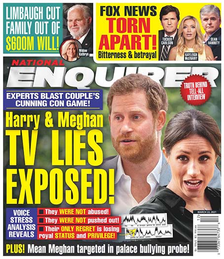 Latest issue of National Enquirer