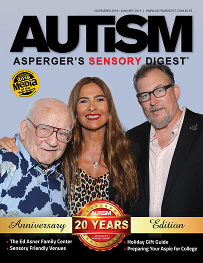 Autism Asperger's Sensory Digest magazine cover