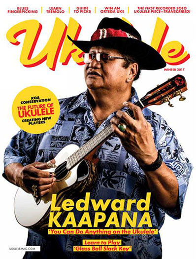 Ukulele magazine cover