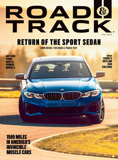 Latest issue of Road and Track