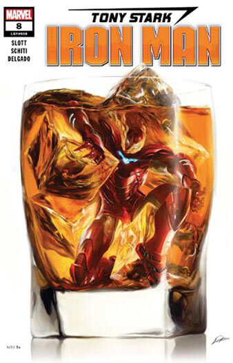 Latest issue of Tony Stark Iron Man Magazine