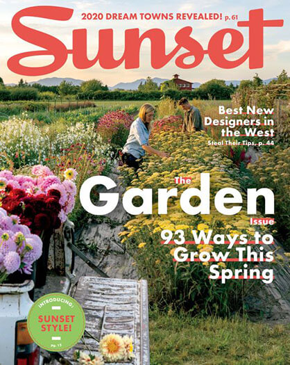 Latest issue of Sunset Magazine