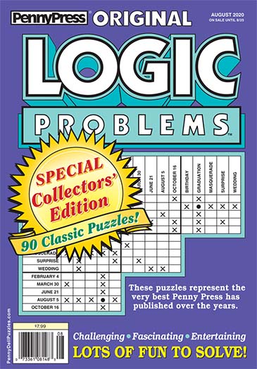 Original Logic Problems Magazine Subscription