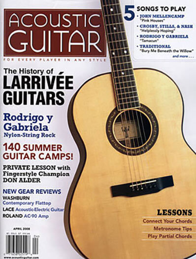 Acoustic Guitar Magazine Subscription, 6 Issues, Instruments & Performers Magazines magazines.com