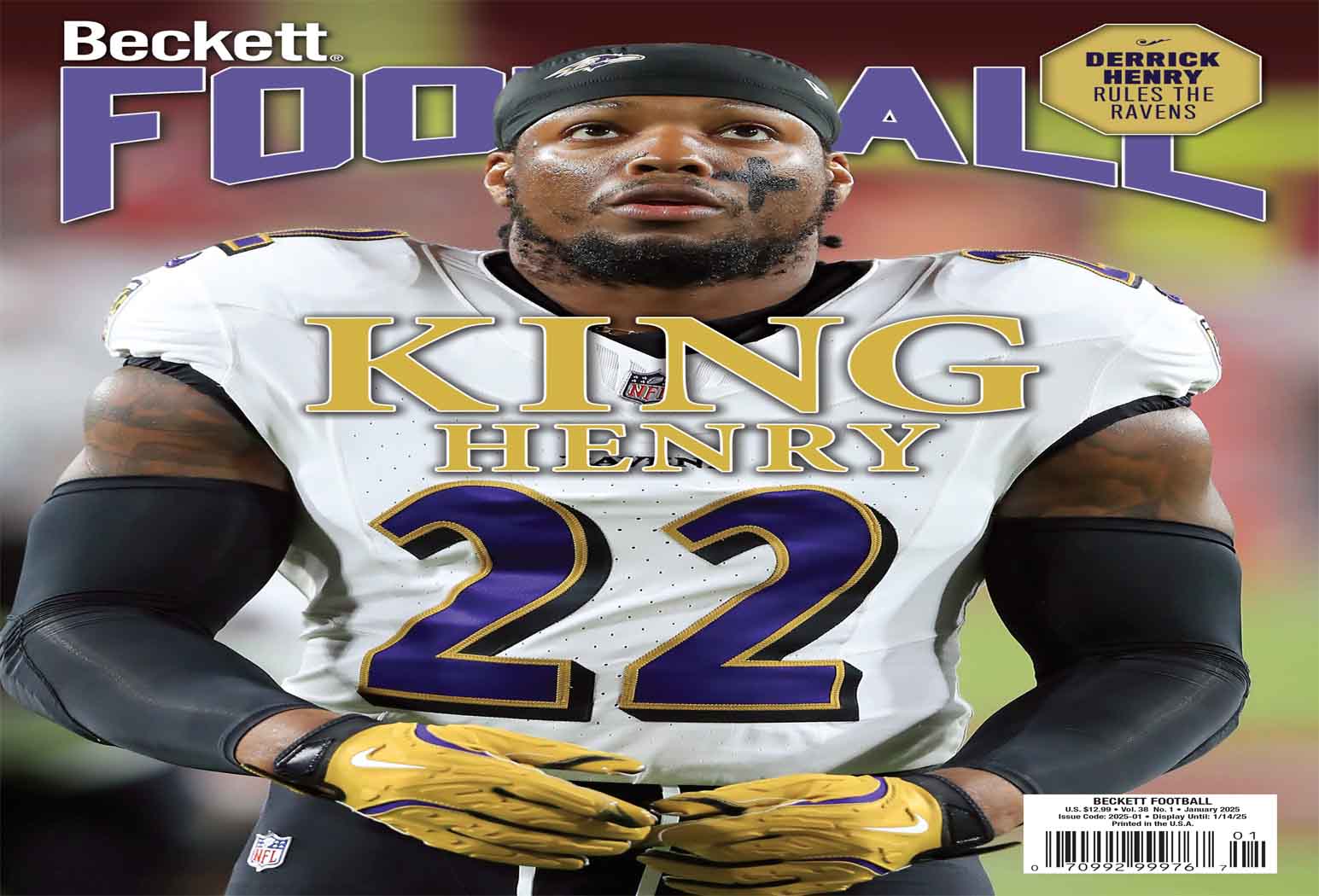 Latest issue of Beckett Football