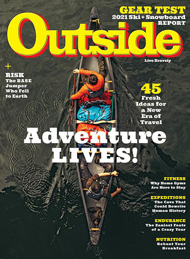 Outside Magazine cover