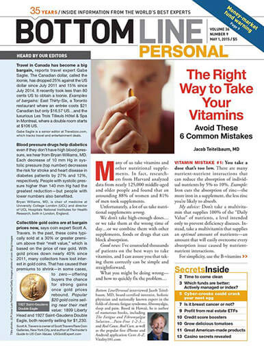 Bottom Line Personal Magazine Subscription