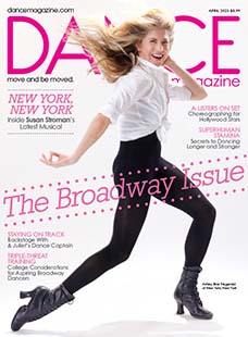 Latest issue of Dance Magazine