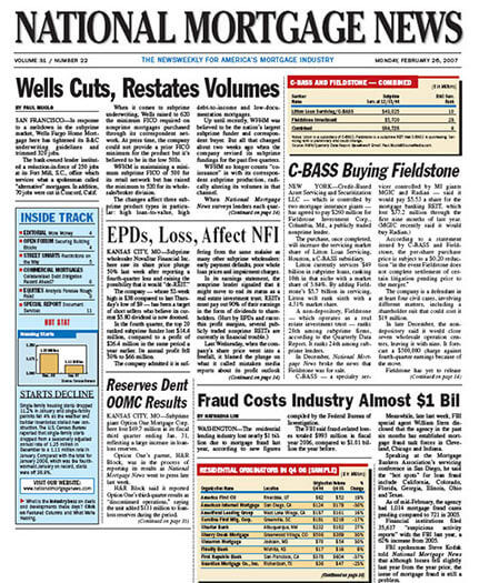 More Details about National Mortgage News Magazine