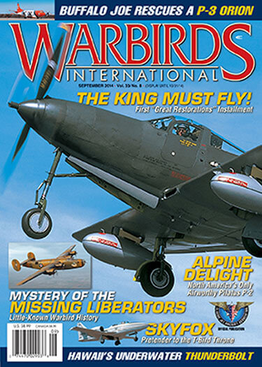 Latest issue of Warbirds International Magazine