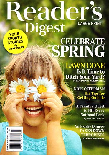 Readers Digest Large Print Magazine Subscription