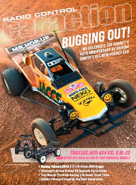Latest issue of Radio Control Car Action Magazine