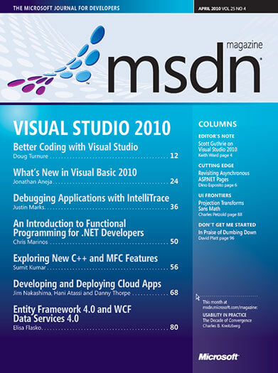 Latest issue of MSDN 