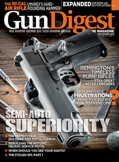 Latest issue of Gun Digest Magazine