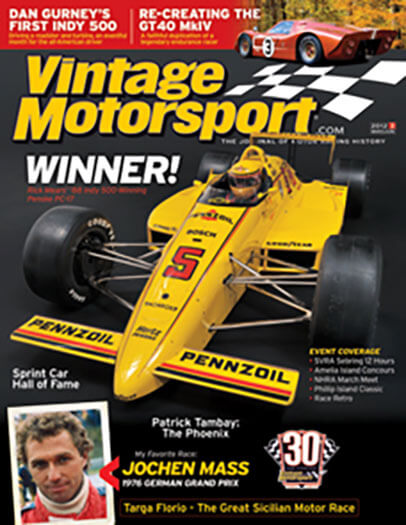 Latest issue of Vintage Motorsport Magazine