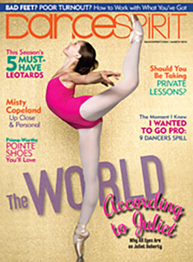 Latest issue of Dance Spirit