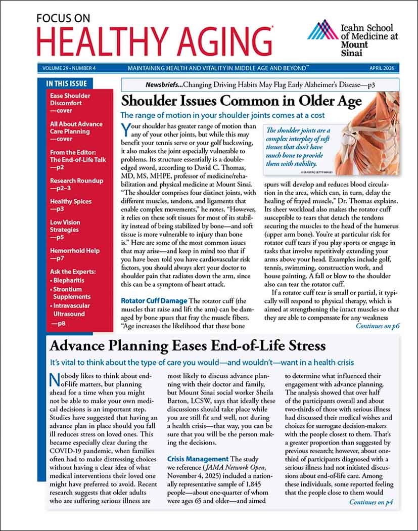Best Price for Focus on Healthy Aging Magazine Subscription