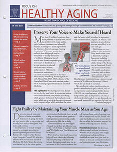 Latest issue of Focus On Healthy Aging Journal